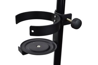Cup or Drinks Holder Clamps On To Microphone & Music Stands